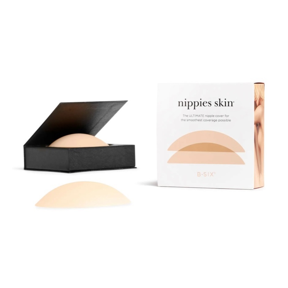 Nippies by Bristols Six Skin Reusable Adhesive Nipple Covers, NWT